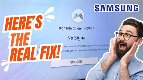 hdmi connected but no signal.